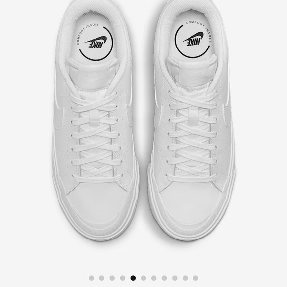 Nike Court Legacy Platform Womens Sneakers with Textured Sole SZ 9.5 - Picture 15 of 15